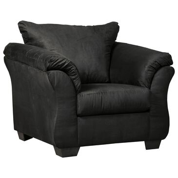 Ashley Darcy Accent Chair in Black, , large