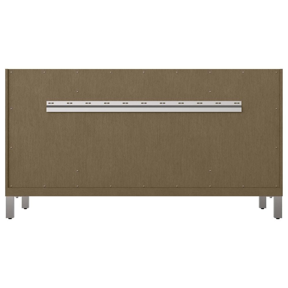 James Martin Vanities Chicago 60" Double Bathroom Vanity Cabinet in Walnut Whisper, , large