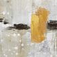 Maple and Jade 48" x 36" Abstract Framed Wall Art in Gray, White and Yellow, , large