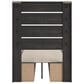 Ashley Hollivern Twin Panel Bed with Storage in Dark Gray, , large