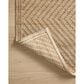 Angela Rose Colton 10" x 14" Natural and Ivory Area Rug, , large