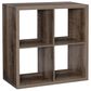 Linon Home Decor Galli 4-Shelf Bookcase in Grey, , large