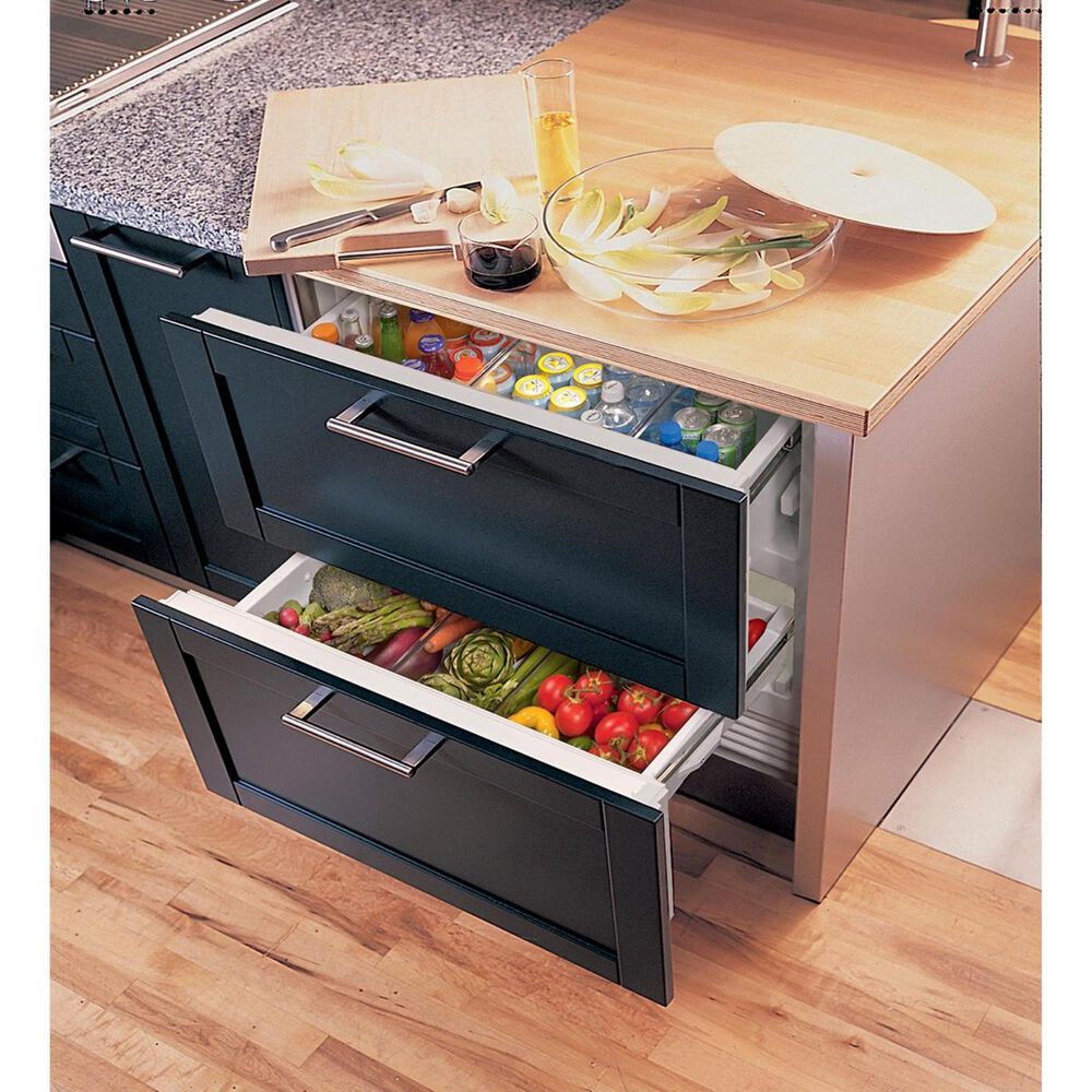Sub Zero 36&quot; Integrated Refrigerator with Double Drawer, , large
