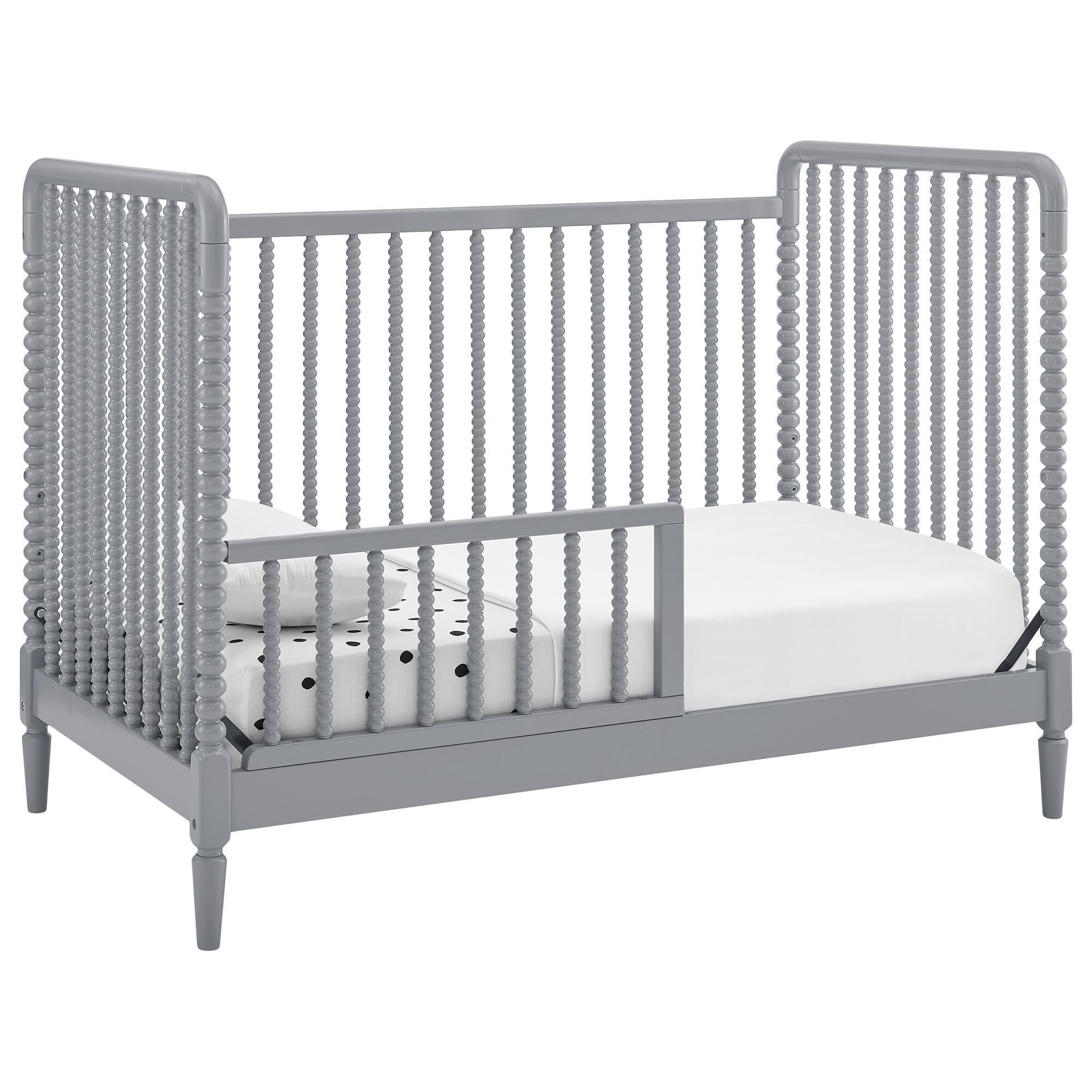 Delta Children Saint 4-In-1 Convertible Crib in Grey