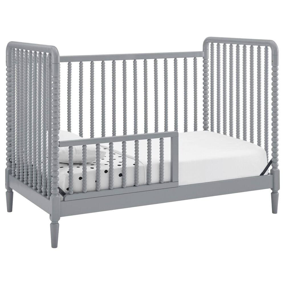 Delta Saint 4-In-1 Convertible Crib in Grey, , large