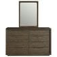 Furniture Worldwide Sable Dresser and Mirror in Brown, , large