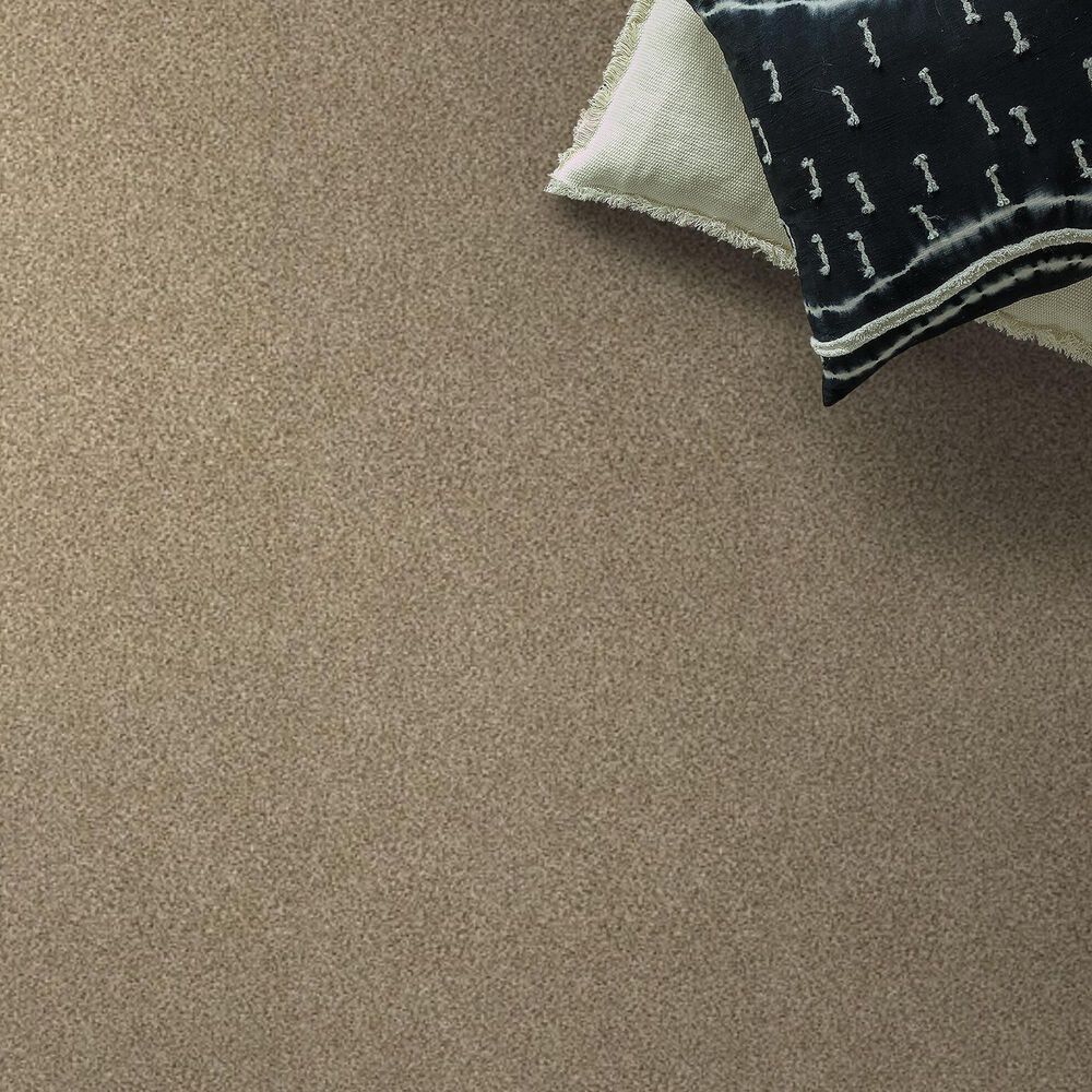 Shaw Tonal Comfort Blue Carpet in Honey Tea, , large