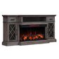 Fabio Flames Hamilton Panorama Media Mantel in Weathered Gray, , large