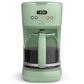 Bella 12-Cup Programmable Coffee Maker in Seaglass, , large