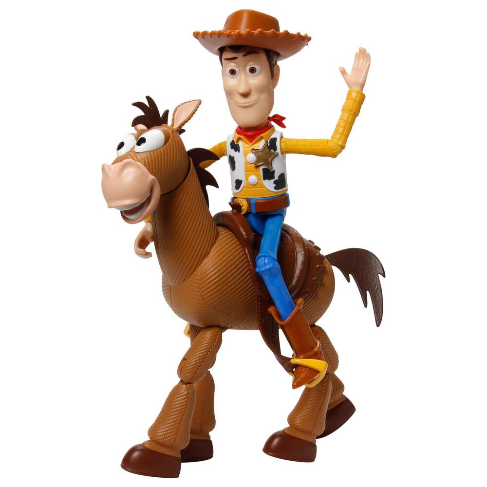 Disney Disney Pixar Toy Story 4 Woody and Bullseye Adventure Pack in Multicolor, , large
