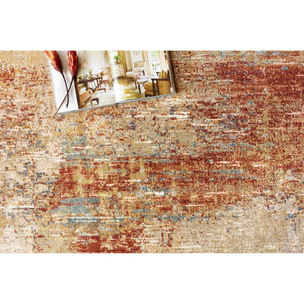 Loloi Augustus AGS-02 3&#39;7&quot; x 5&#39;7&quot; Terracotta Area Rug, , large