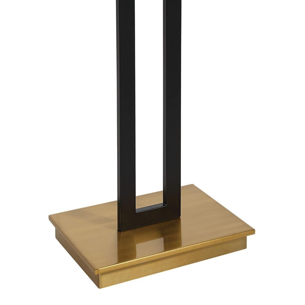 Renwil Theo Floor Lamp in Matte Black and Gold, , large