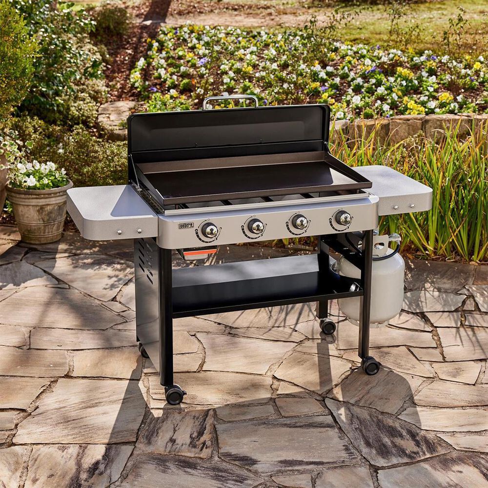 Weber 36&quot; Liquid Propane Griddle in Black and Stainless Steel, , large