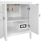 James Martin Vanities Myrrin 72" Double Vanity in Bright White with 3 cm Arctic Fall Solid Surface Top, , large