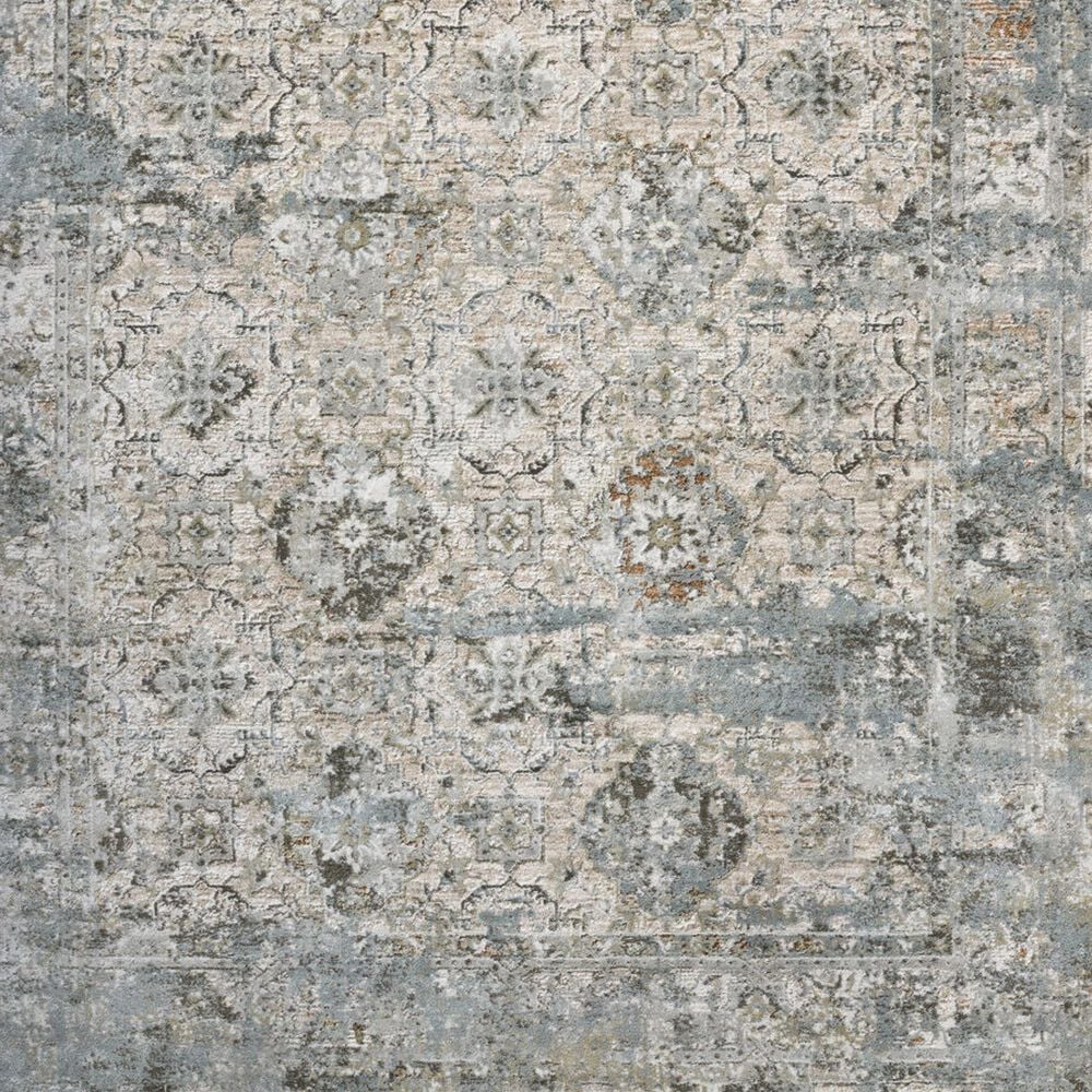 Surya Brunswick Light Gray, Charcoal, Cream, Light Brown, Mustard and Medium Brown 2&#39;7&quot; x 7&#39;3&quot; Runner, , large