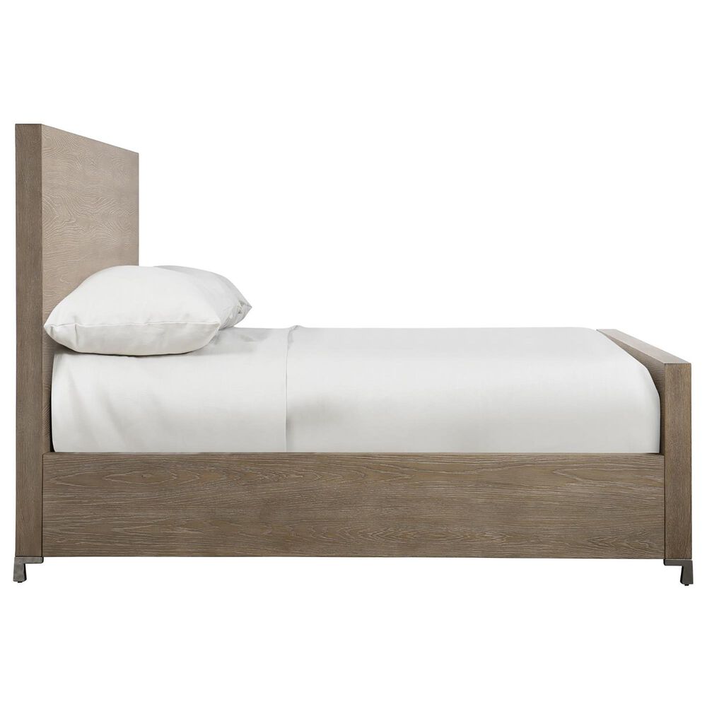 Bernhardt Aventura King Panel Bed in Marcona and Frosted Nickel, , large