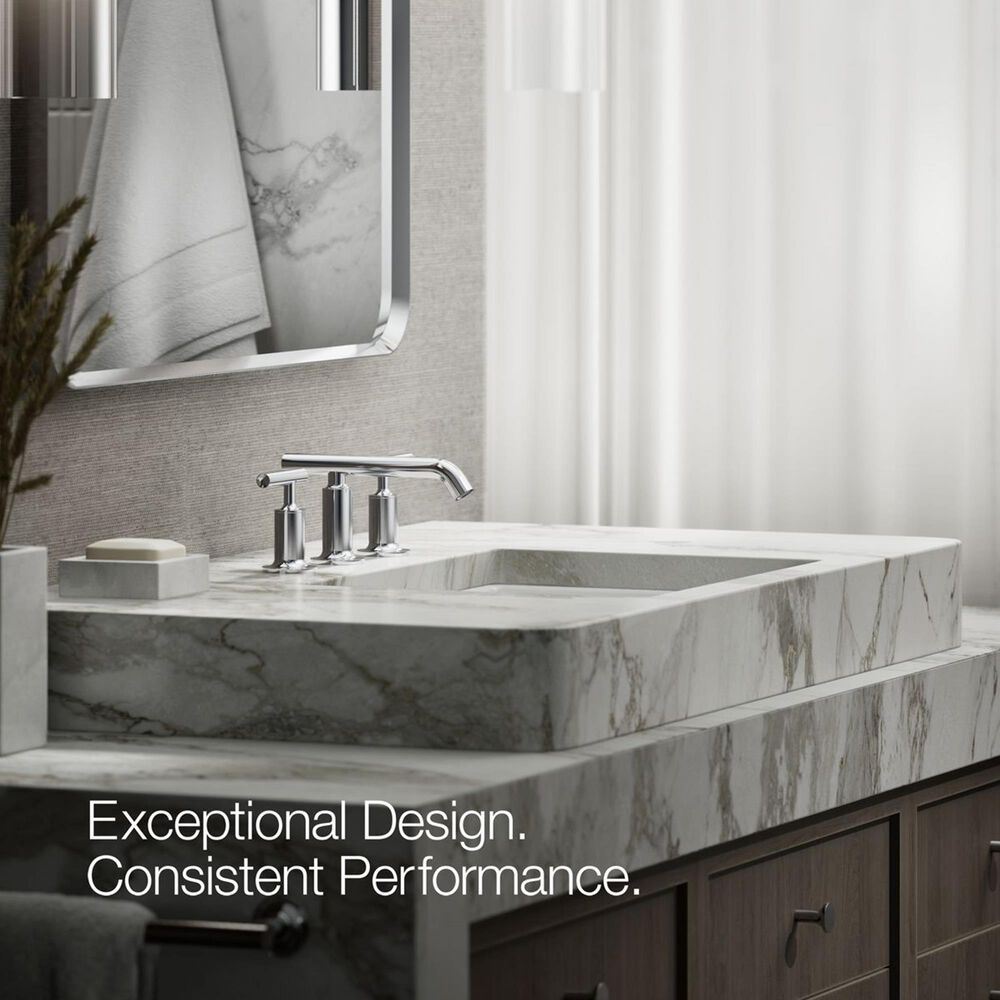 Kohler Purist Widespread Bathroom Sink Faucet in Polished Chrome, , large