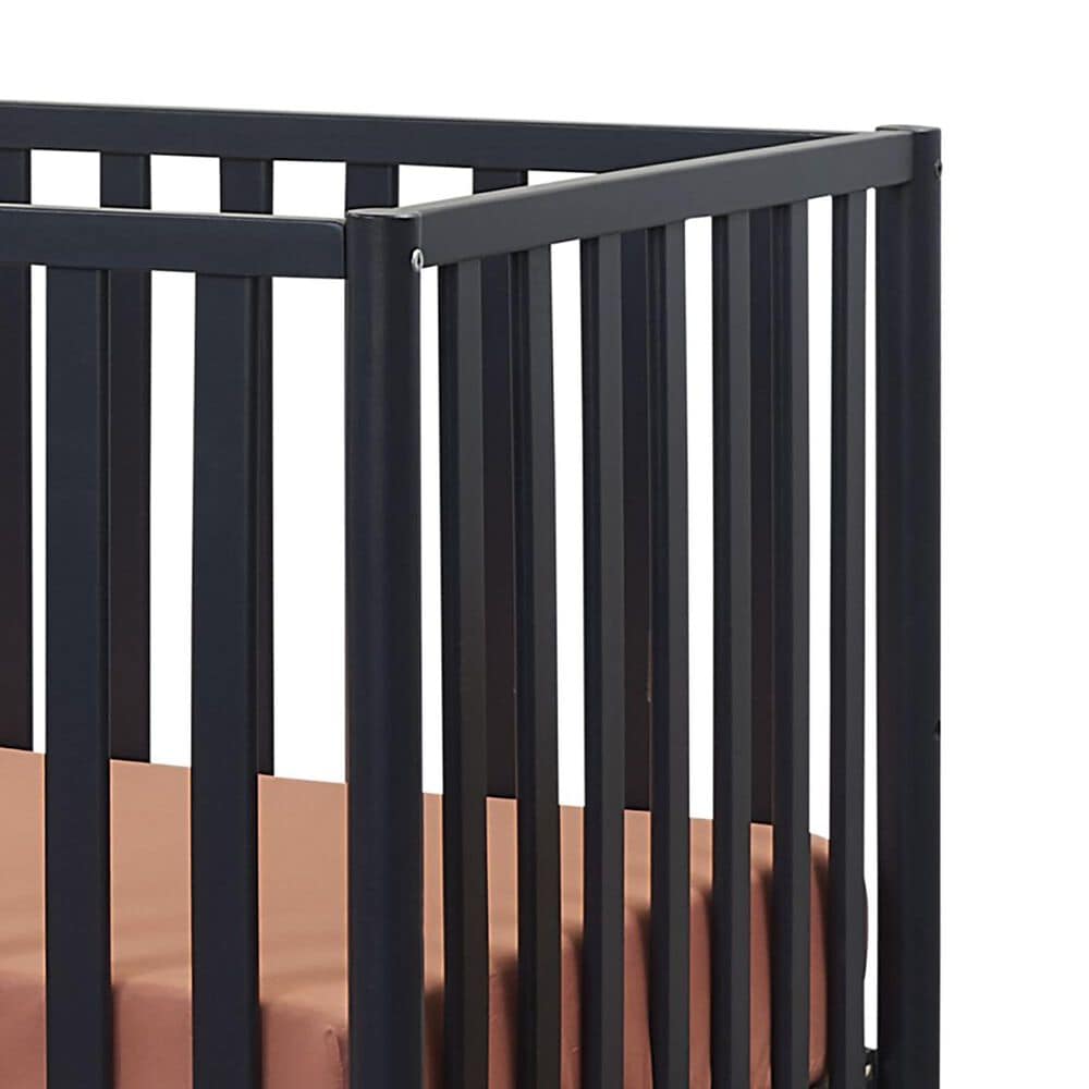 Sorelle Mia 3-In-1 Convertible Crib in Midnight and Natural, , large