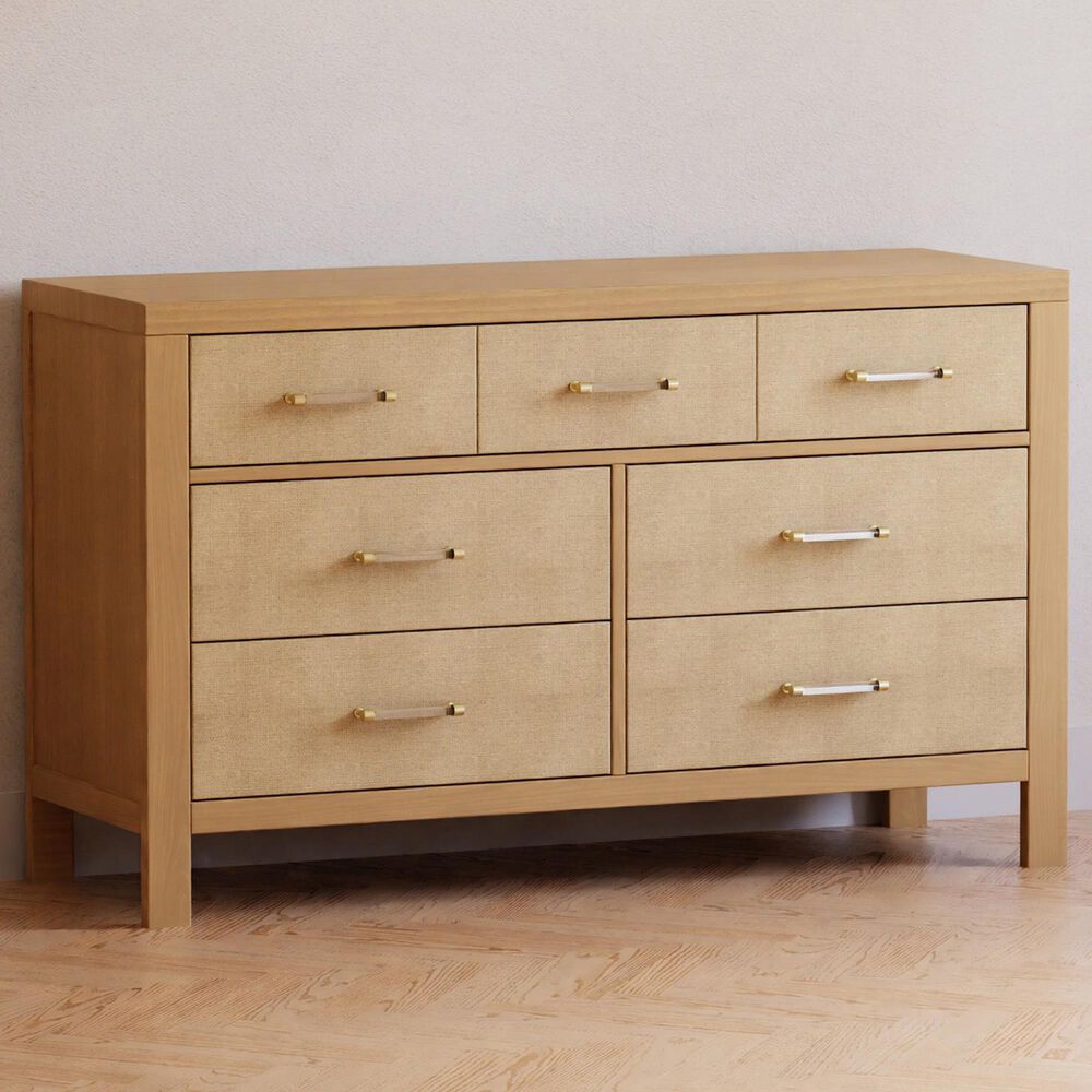 New Haus Eloise 7-Drawer Dresser in Honey, , large