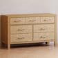 New Haus Eloise 7-Drawer Dresser in Honey, , large