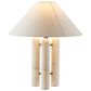 Four Hands Medici Table Lamp in Charcoal, White and Antique Brass, , large