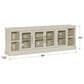 Riva Ridge Byron 98" TV Console with 4 Doors in White, , large