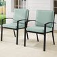Crosley Furniture Kaplan 2-Piece Patio Chair Set in Mist, , large