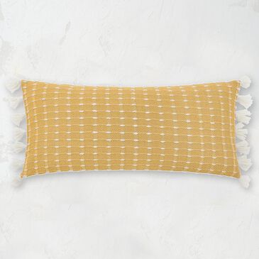 C and F Riley 15" x 35" Decorative Lumbar Pillow in Ochre, , large
