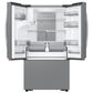 Samsung 4pc Kitchen Package with 31 Cu. Ft. 3-Door French Door Refrigerator, 6.3 Cu. Ft. Freestanding Electric Range with Air Fry and Wi-Fi, 1.7 Cu. Ft. Over-the-Range Microwave, and 24" Built-In Dishwasher with Adjustable Rack in Stainless Steel, , large