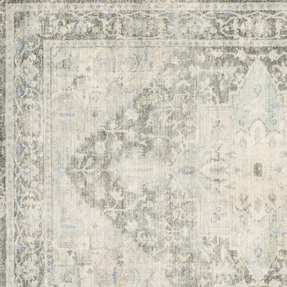 Oriental Weavers Savoy Newton 28104 5&#39;3&quot; x 7&#39;3&quot; Grey Area Rug, , large