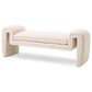 Eichholtz Tondo Small Bench in Boucle Cream, , large