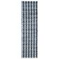 Safavieh Montauk Southwestern 2"3" x 6" Ivory, Blue and Black Runner, , large