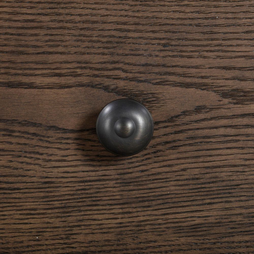 Riva Ridge Oxford Queen Panel Storage Bed in Cocoa with USB Ports, , large