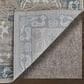 Feizy Dartmouth 39QLF 9" x 12" Gray and Multicolor Area Rug, , large