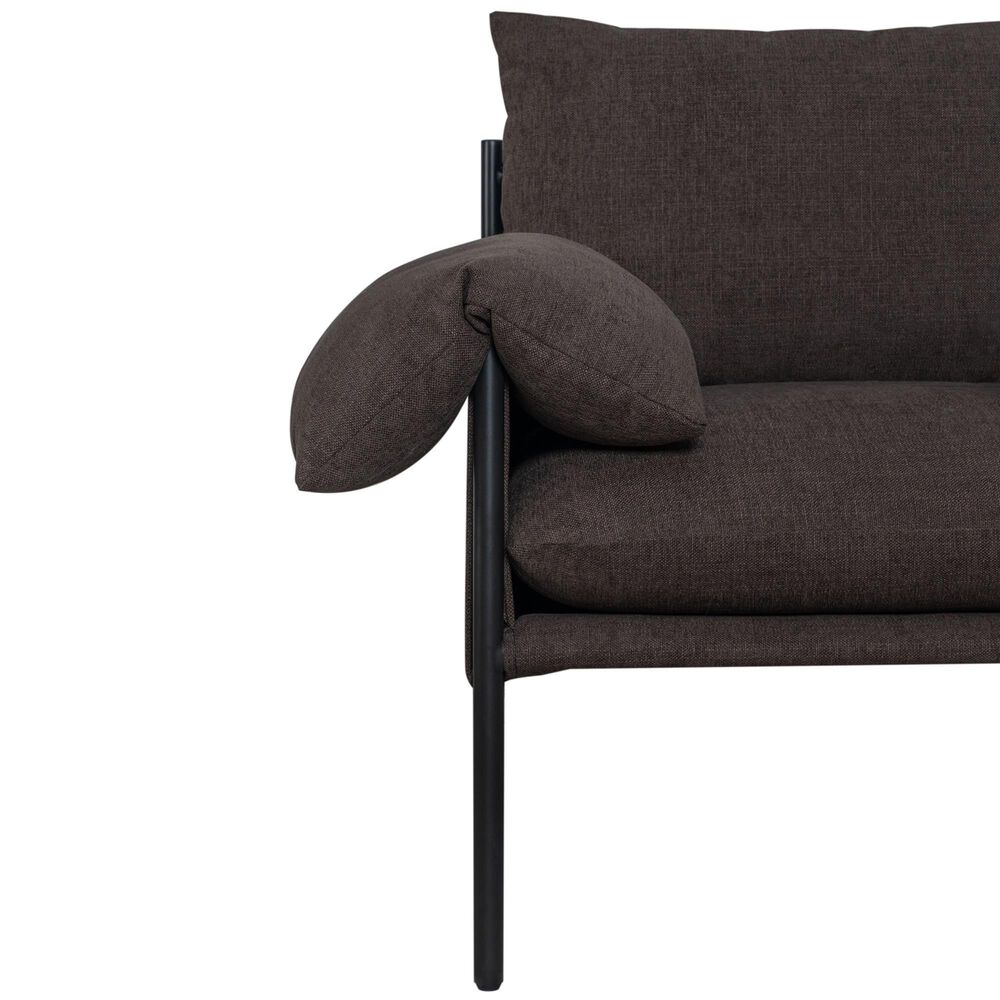 Blue River Bloom Accent Chair in Rich Brown, , large