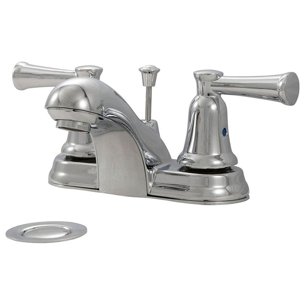 MS International 2-Handle Ceramic Disc Bathroom Faucet in Polished Chrome, , large