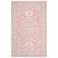 Safavieh Micro-Loop Oriental 6" x 9" Pink and Ivory Area Rug, , large