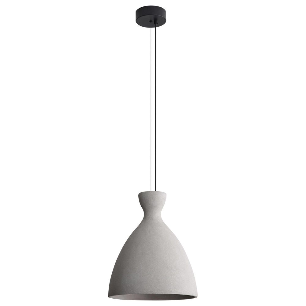 Golden Lighting Aethera 14" 1-Light LED Pendant in Grey, , large