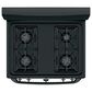 Hotpoint 30" Free-Standing Gas Range in Black, , large