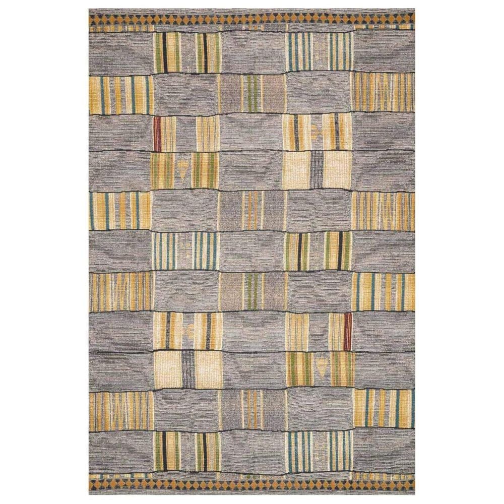 Loloi Mika 10"6" x 13"9" Granite and Multicolor Area Performance Rug, , large