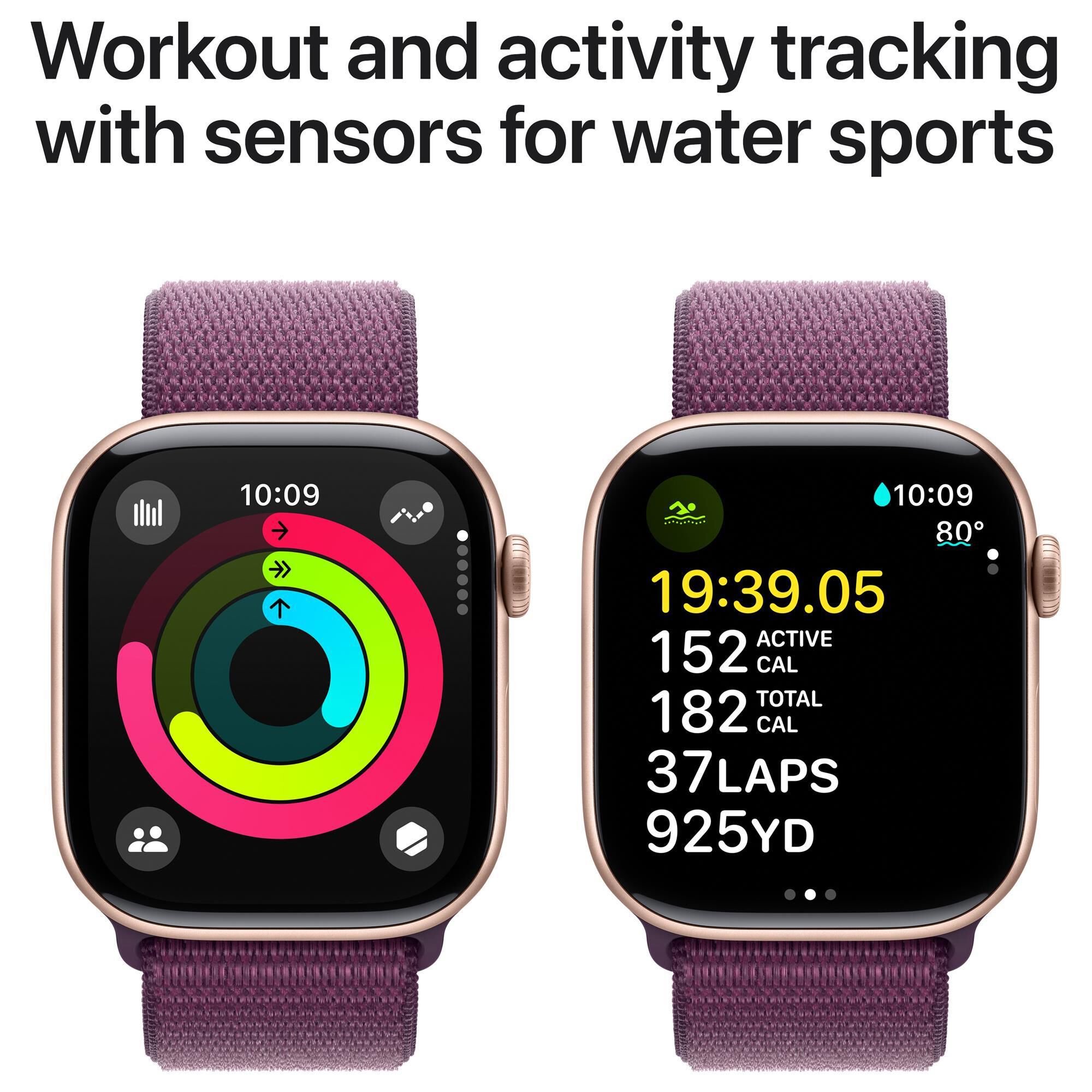 Rose gold apple watch waterproof hot sale