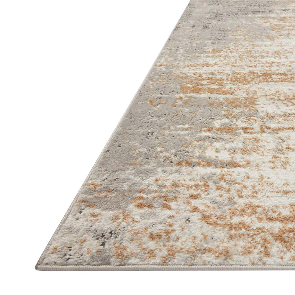 Loloi II Bianca 5&#39;3&quot; x 7&#39;6&quot; Stone and Gold Area Rug, , large