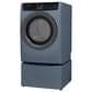 Electrolux 400 Series 4.5 Cu. Ft. Front Load Washer and 8 Cu. Ft. Electric Dryer Laundry Pair with Two Pedestal Storage Drawers in Denim Blue, , large