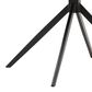 Blue Sun Designs Ravena Swivel Arm Chair in Matte Black, , large