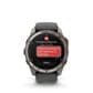 Garmin Fenix 8 Pro Sapphire AMOLED Smartwatch 51mm Titanium Case with Graphite Black Silicone Band, , large