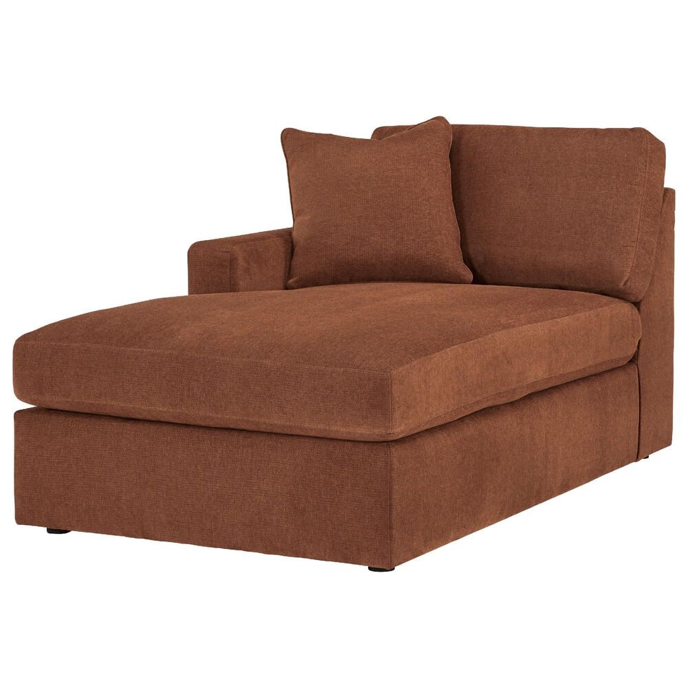 Ashley Modmax 4-Piece Sectional with Double Chaise in Spice, , large