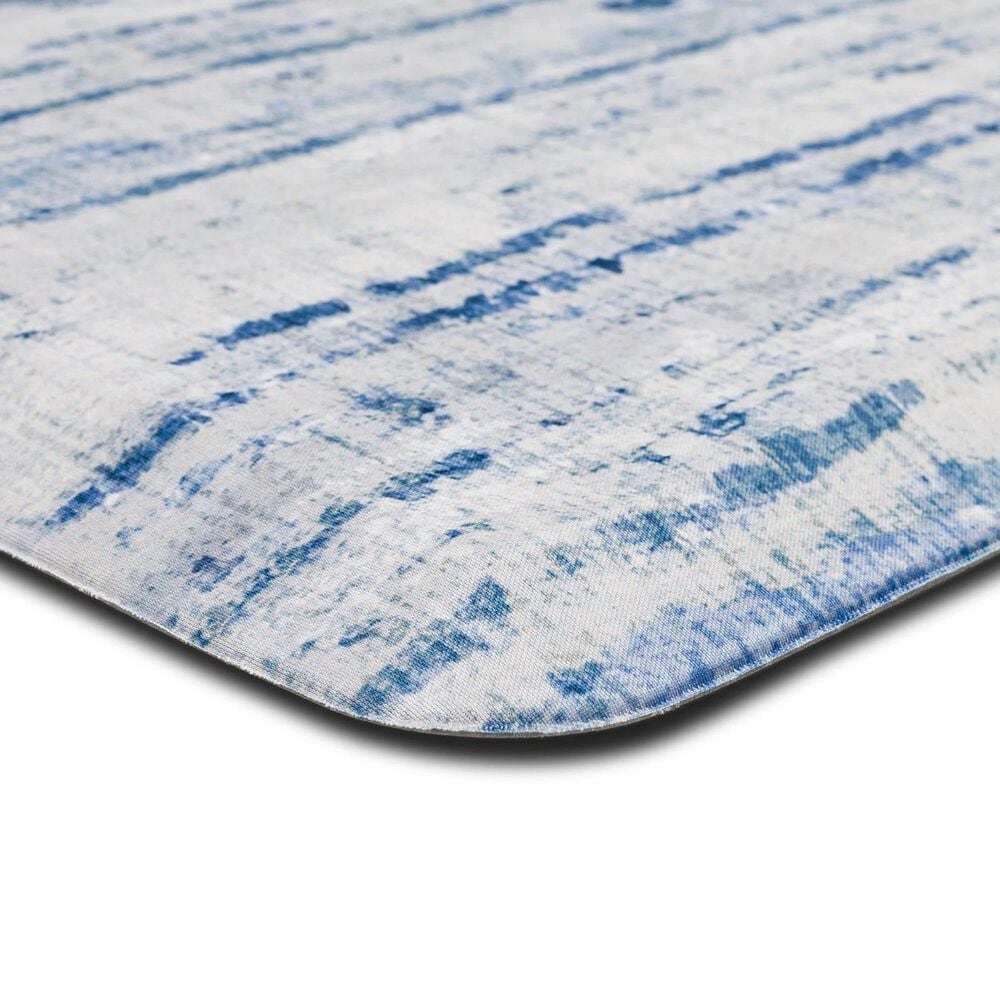 Mohawk Dri-Pro Cerulean 1&#39;6&quot; x 2&#39;6&quot; Blue Door Mat, , large
