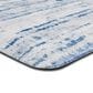 Mohawk Dri-Pro Cerulean 1"6" x 2"6" Blue Door Mat, , large
