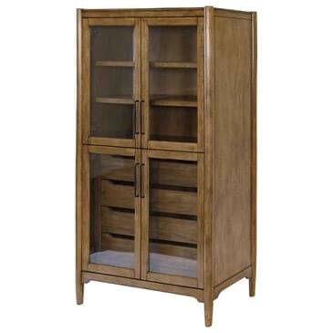 Martin Furniture Lachlan Display Cabinet in Warm Sienna, , large