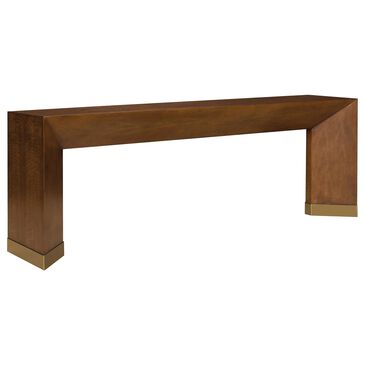 Vanguard Furniture Dune Console Table in Cavallo and White Bronze, , large